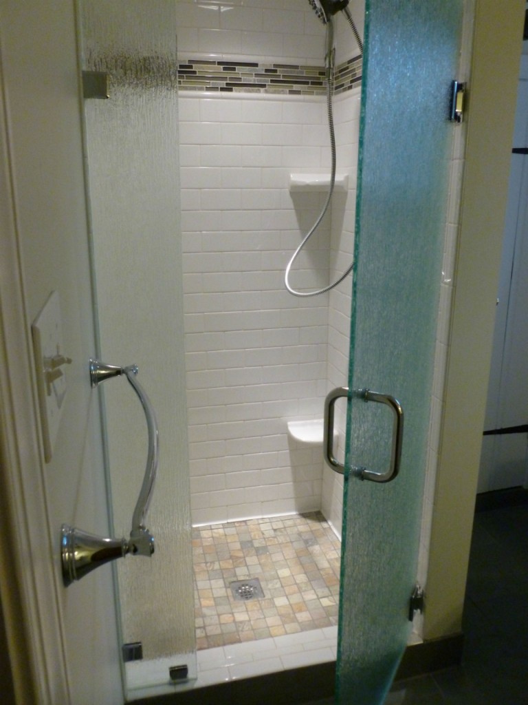 rain door shower glass frameless va open richmond virginia